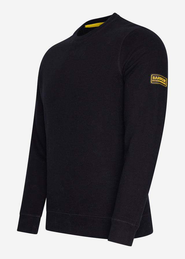 Barbour International Truien Badge sweat - black