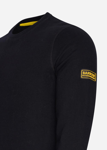 Barbour International Truien Badge sweat - black
