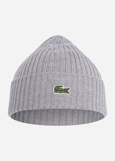Lacoste Mutsen Wool cap - heather agate