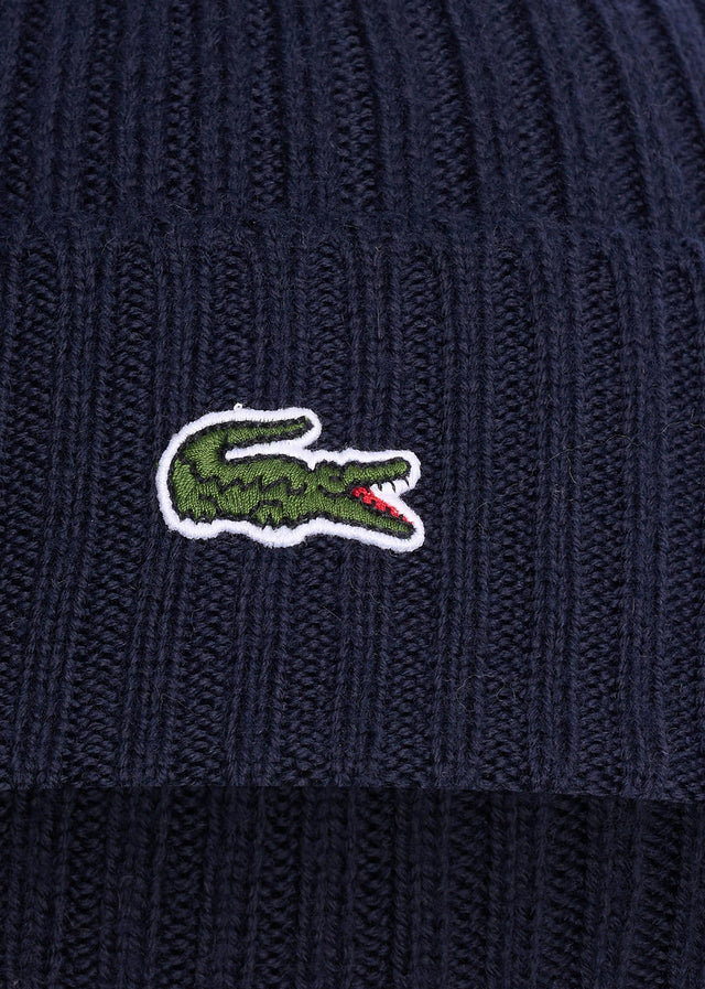 Lacoste Mutsen Beanie - navy blue
