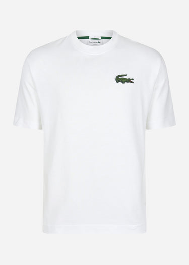Lacoste T-shirts Large logo t-shirt - white