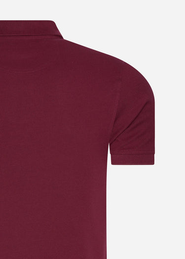 Barbour Polo's Barbour tartan pique polo - ruby