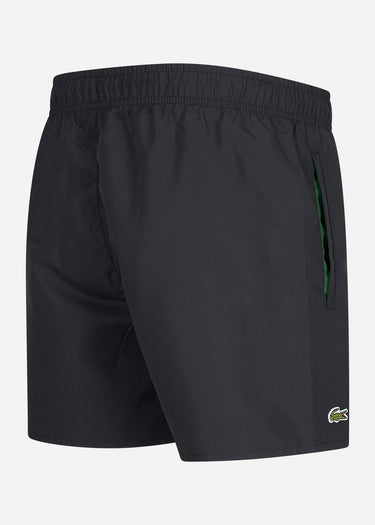 Lacoste Zwembroeken Swimming trunks - black green