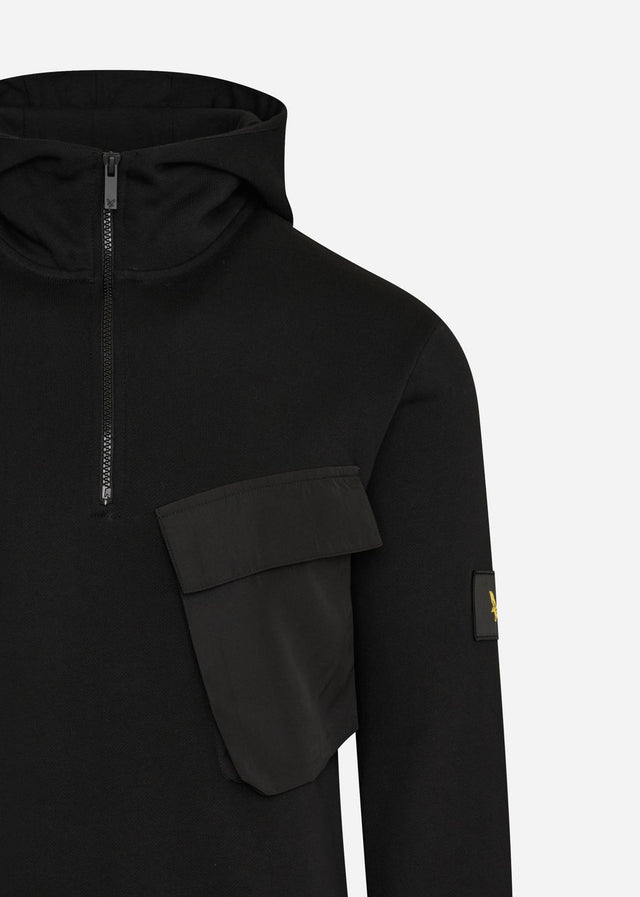 Lyle & Scott Hoodies Pocket hoodie - jet black