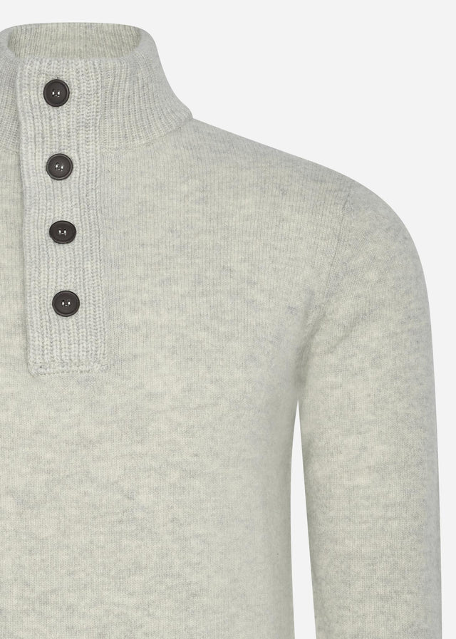 Barbour Truien Patch half zip - pearl