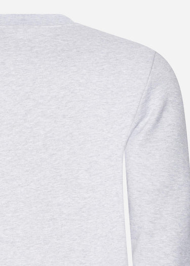 Lacoste Truien Sweater - silver chine