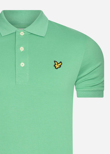 Lyle & Scott Polo's Plain polo shirt - green glaze