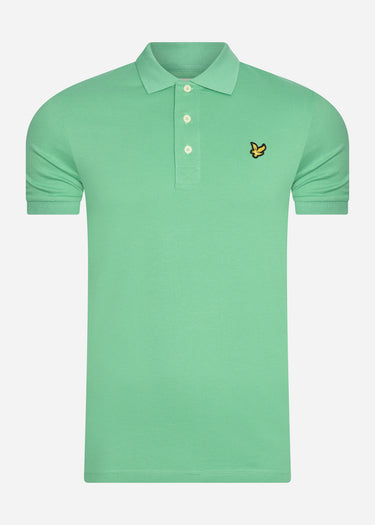 Lyle & Scott Polo's Plain polo shirt - green glaze