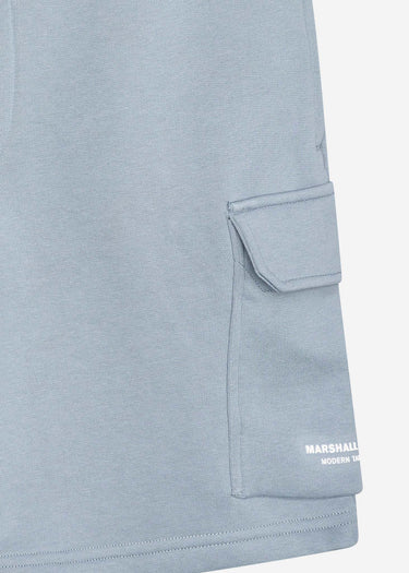 Marshall Artist Korte Broeken Siren cargo short - flint blue