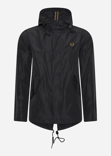 Fred Perry Jassen Short parka - black