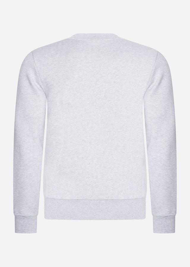 Lacoste Truien Sweater - silver chine
