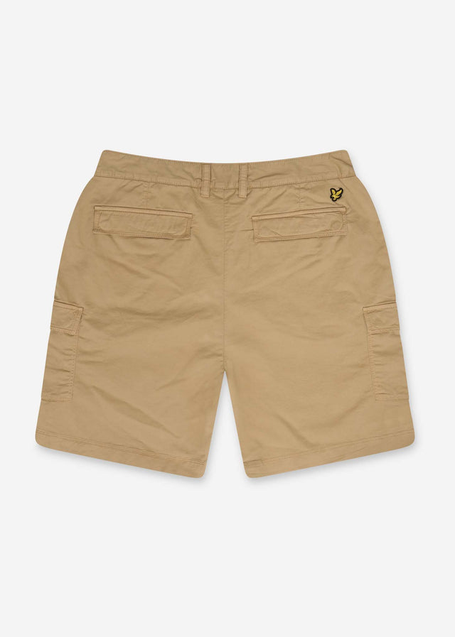 Lyle & Scott Korte Broeken Cargo shorts - stone