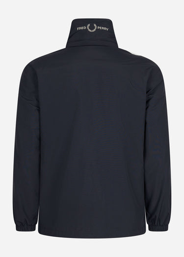 Fred Perry Jassen Patch pocket zip through jacket - navy