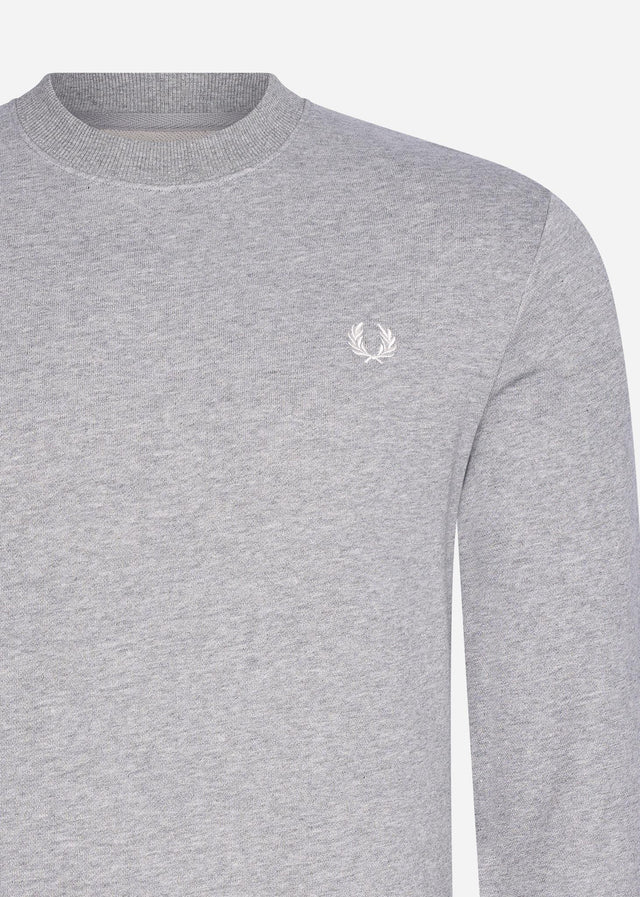 Fred Perry Truien Crew neck sweatshirt - steel marl