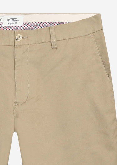 Ben Sherman Korte Broeken Signature chino short - stone