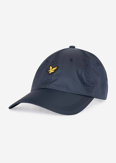 Lyle & Scott Petten Ripstop cap - dark navy
