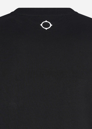 MA.Strum T-shirts MA.Strum block print tee - jet black