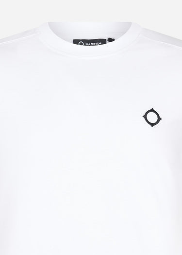MA.Strum T-shirts SS icon tee - optic white