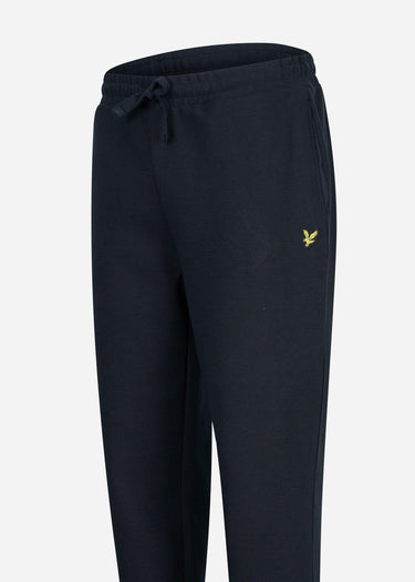 Lyle & Scott Joggingbroeken Crest textured sweat pant - dark navy