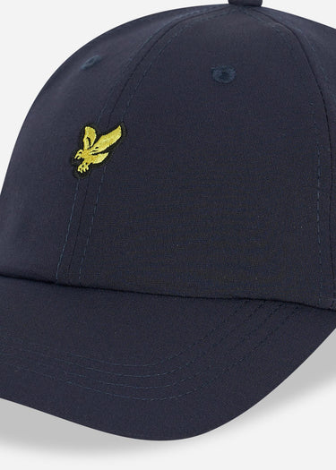 Lyle & Scott Petten Seersucker baseball cap - dark navy