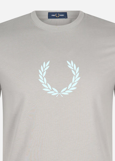Fred Perry T-shirts Laurel wreath graphic t-shirt - limestone