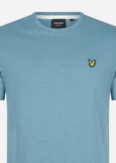 Lyle & Scott T-shirts Slub t-shirt - skipton blue