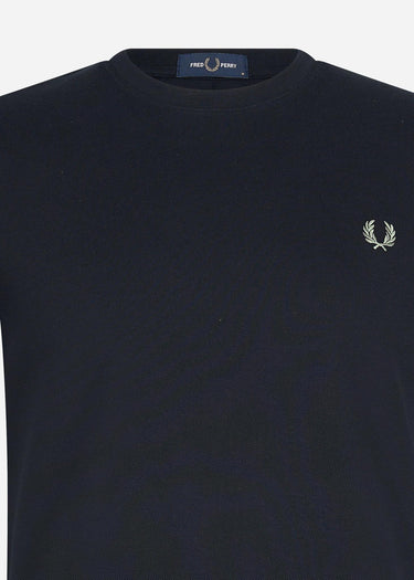 Fred Perry T-shirts Bold tipped pique t-shirt - navy