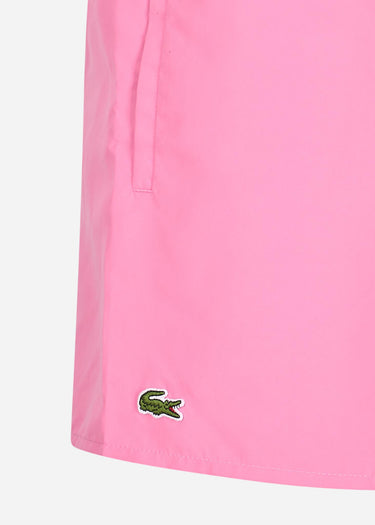 Lacoste Zwembroeken Swimming trunks - reseda pink green