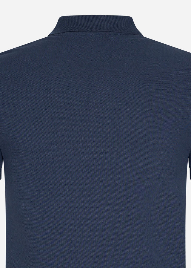 Ellesse Polo's Muccio polo - navy red white