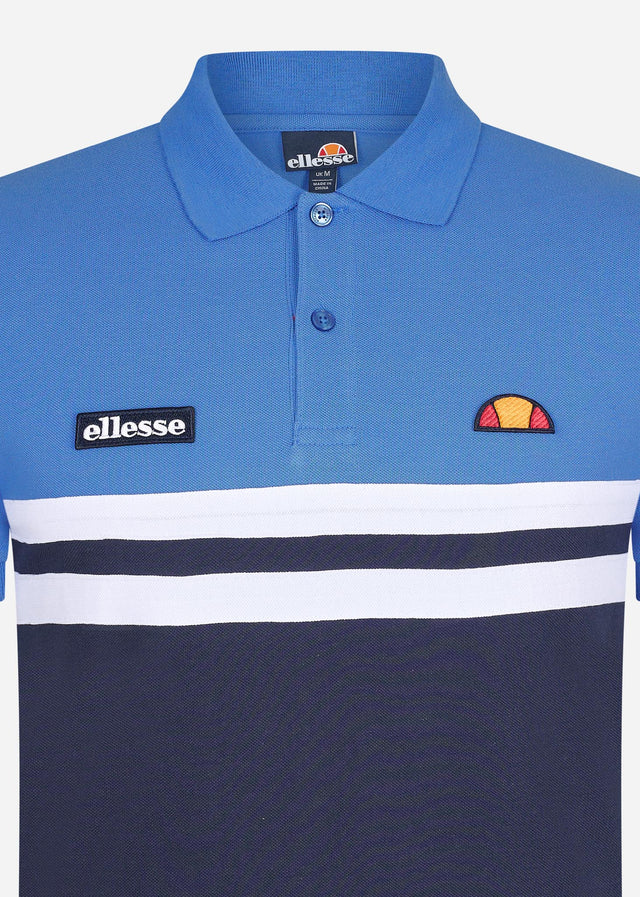 Ellesse Polo's Muccio polo - blue navy white