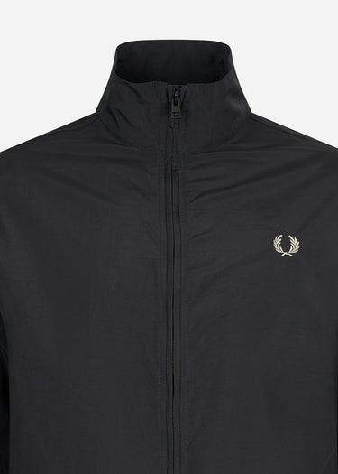 Fred Perry Jassen Woven track jacket - black