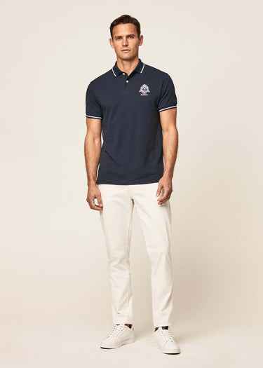 Hackett London Polo's Heritage logo polo - navy blazer