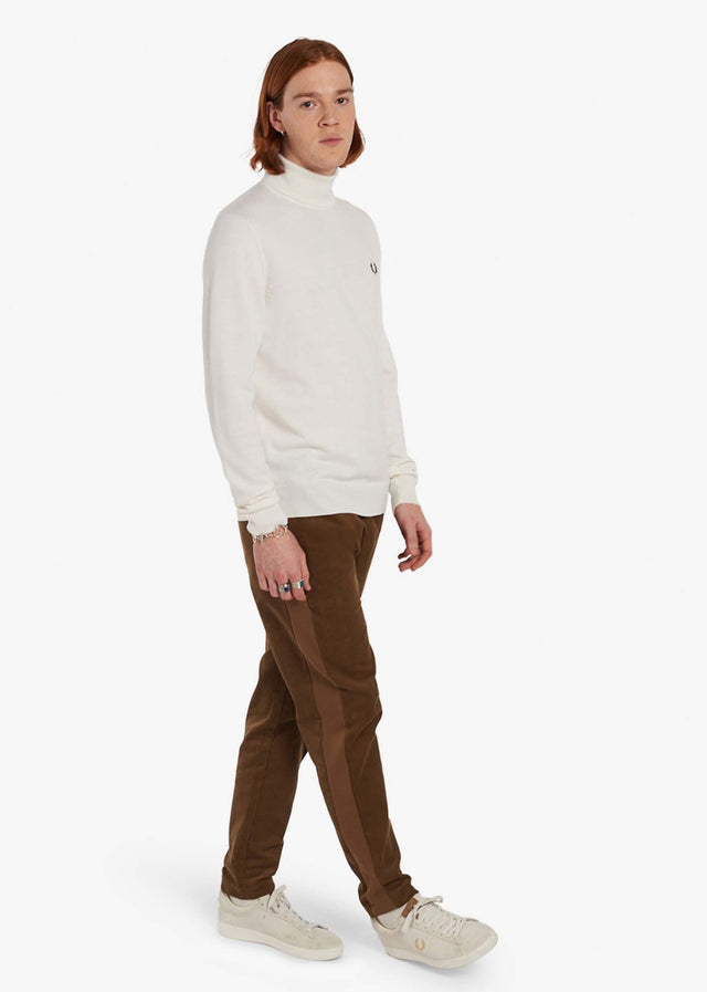 Fred Perry Truien Roll neck jumper - snow white