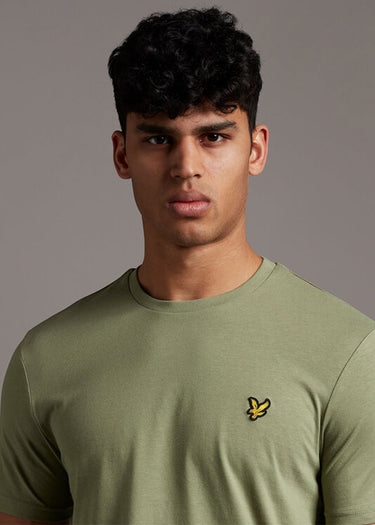 Lyle & Scott T-shirts Plain t-shirt - moss