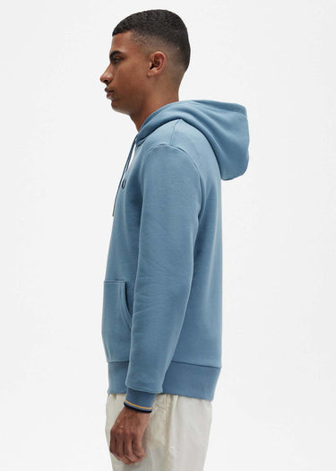 Fred Perry Hoodies Tipped hooded sweatshirt - ash blue