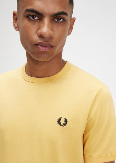 Fred Perry T-shirts Ringer t-shirt - golden hour