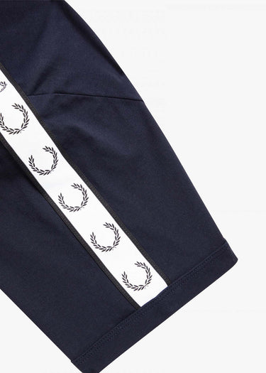Fred Perry T-shirts Taped ringer t-shirt - navy