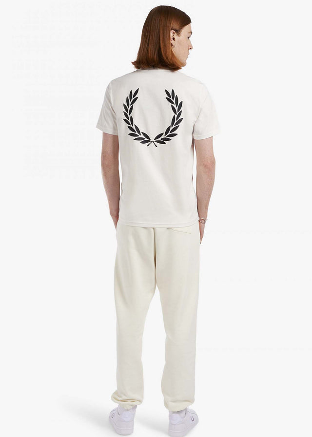 Fred Perry T-shirts Graphic branded t-shirt - snow white (Copy)