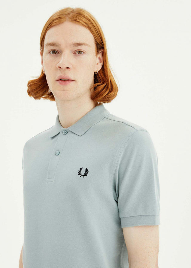 Fred Perry Polo's Plain fred perry shirt - silver blue
