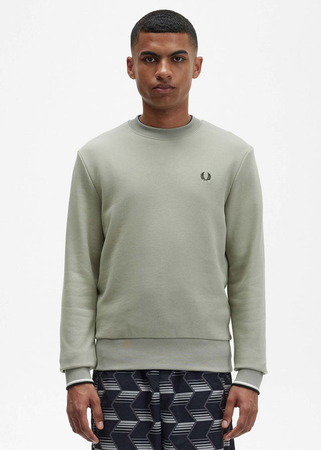 Fred Perry Truien Crew neck sweatshirt - seagrass
