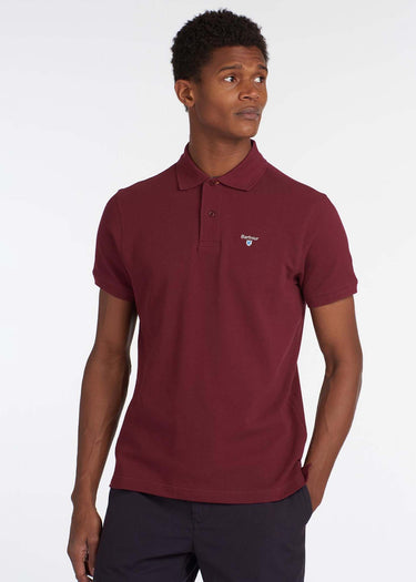 Barbour Polo's Barbour tartan pique polo - ruby