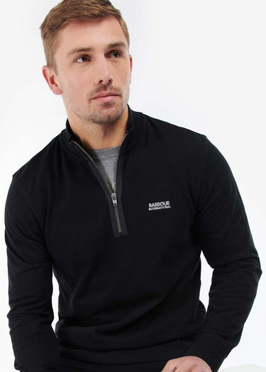 Barbour International Truien Beaker half zip - black