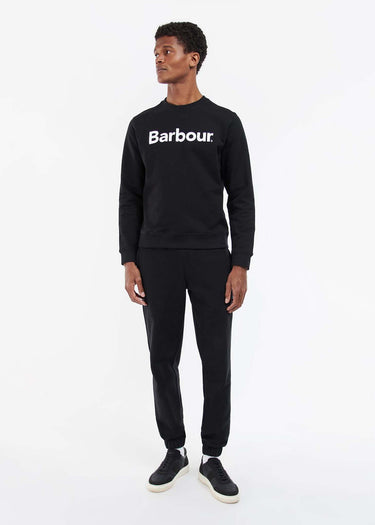 Barbour Truien Logo crew - black