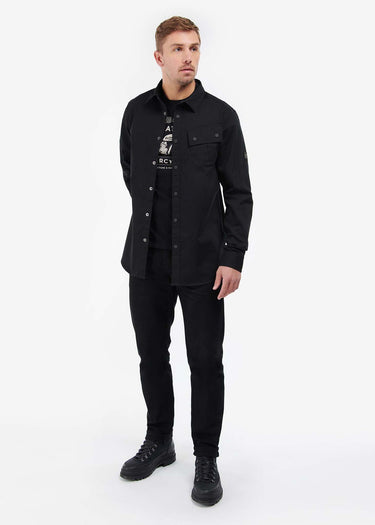 Barbour International Overshirts Graphite overshirt - black