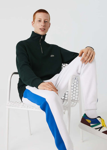 Lacoste Truien Sweater half zip - sinople