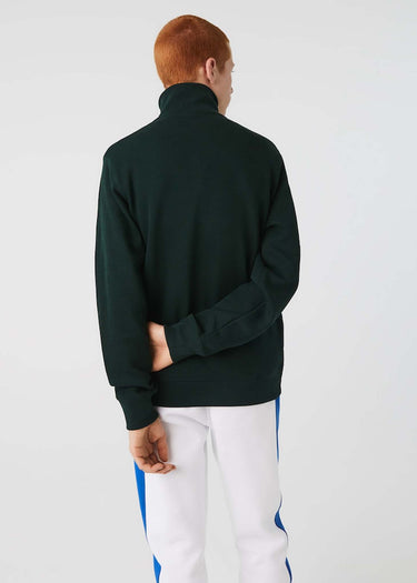 Lacoste Truien Sweater half zip - sinople