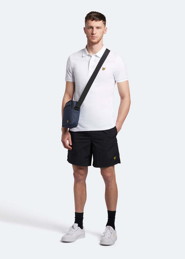 Lyle & Scott Polo's Plain polo shirt - white