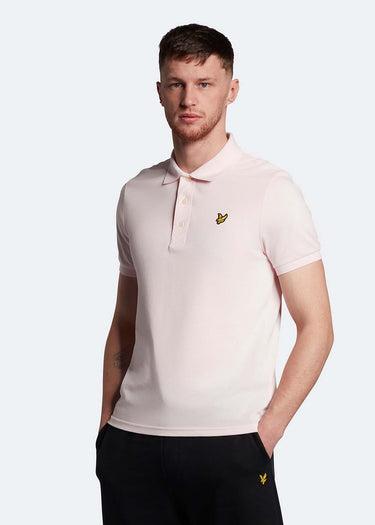 Lyle & Scott Polo's Plain polo shirt - light pink