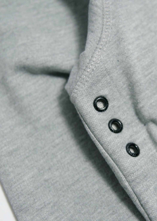 Peaceful Hooligan Hoodies Outline hoodie - marl grey