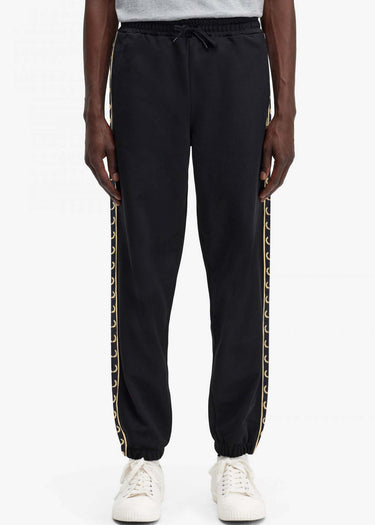 Fred Perry Joggingbroeken Seasonal taped track pant - black gold